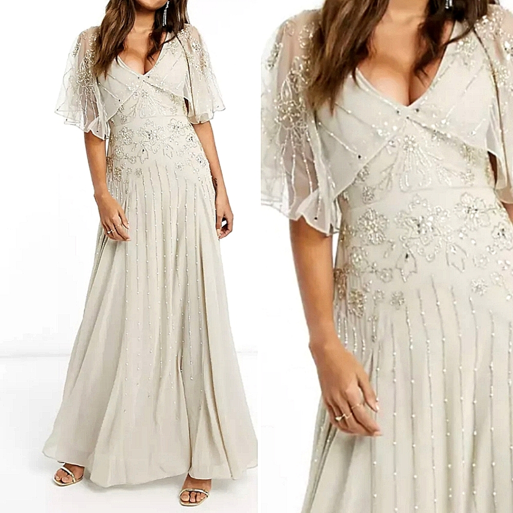 ASOS Bridal beaded dress